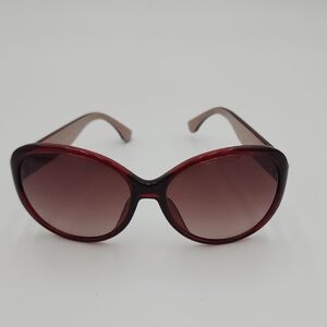MK‎ Elegant Red Sunglasses With Generic Bag